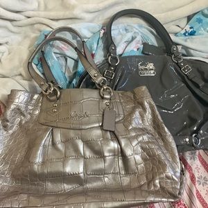 2 coach bags